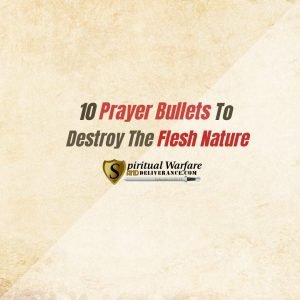 10 Prayer Bullets to Destroy The Flesh Nature