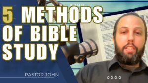 5 methods of bible study