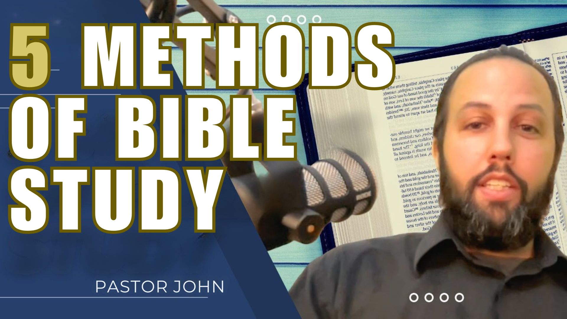 5 methods of bible study