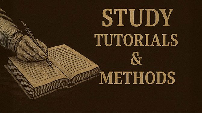 Study-Tutorials-and-Methods